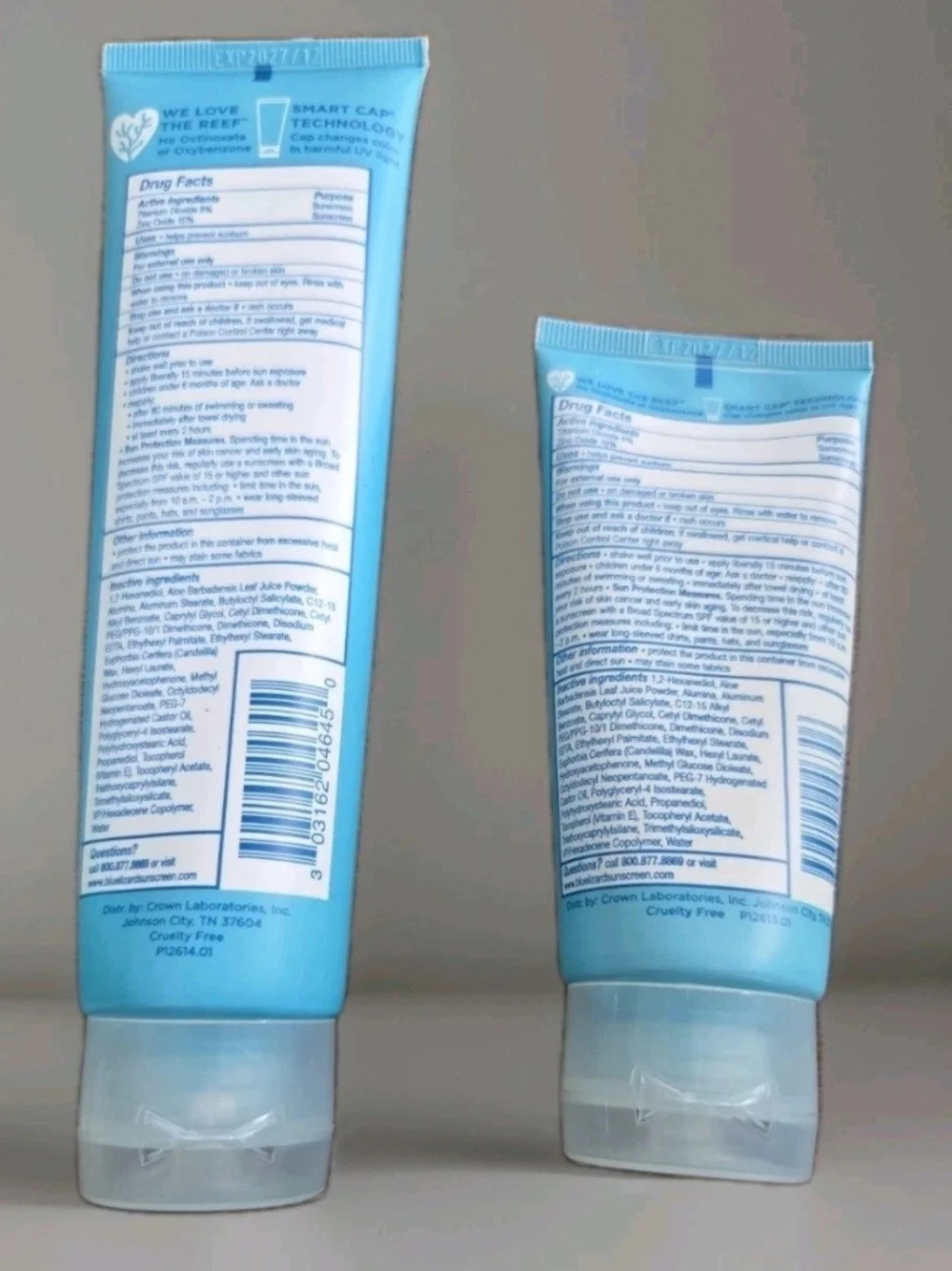 SPF 50 Sensitive Mineral Sunscreen - Light Blue